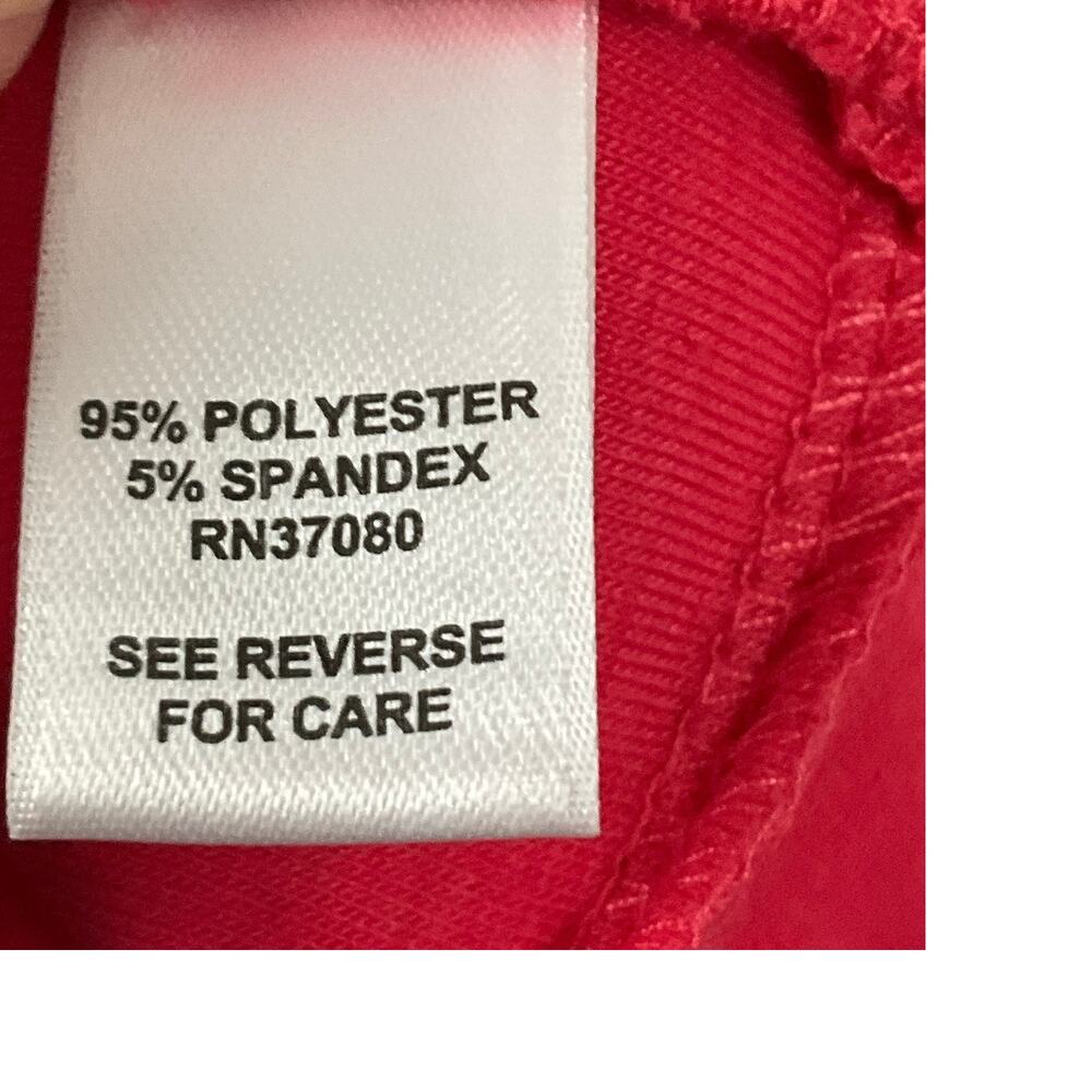 Y2K Maxi Dress Empire Waist Sleeveless Coral Pink 18 20 1X Resort Beach Vacation - Picture 10 of 13